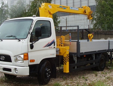 КРАН-МАНИПУЛЯТОР SOOSAN SCS334 НА БАЗЕ ШАССИ HYUNDAI HD78