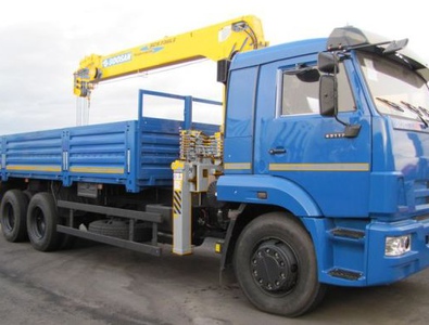 КАМАЗ 65117 С КМУ SOOSAN SCS746