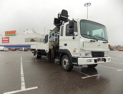 КРАН-МАНИПУЛЯТОР HIAB 160 TM НА БАЗЕ HYUNDAI HD 120