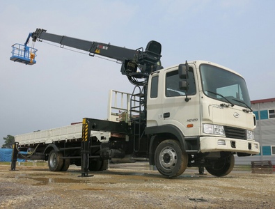 КРАН-МАНИПУЛЯТОР HIAB 160T НА БАЗЕ ШАССИ HYUNDAI HD120
