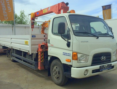 КРАН-МАНИПУЛЯТОР KANGLIM KS733N НА БАЗЕ ШАССИ HYUNDAI HD78