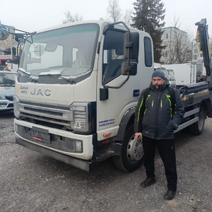 JAC N120<br /> Портальный погрузчик (бункеровоз)<br /> 8 куб.м.<br />13.02.2025