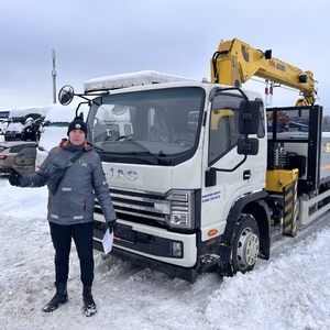 JAC N120<br />HYVA HTS 6.3 E3 (6т)<br />Борт алюминиевый (6,3х2,55х0,6 м)<br />26.02.2026