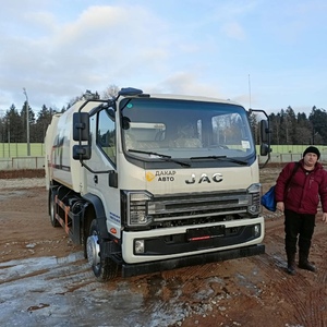 JAC N120 <br />Мусоровоз с задней загрузкой<br />FULONGMA 8 м³, Китай<br />06.02.2025