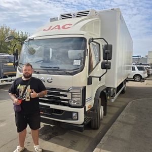 JAC N120<br />Рефрижератор<br />ХОУ FRIDGE FG7000H<br />С/П 60/80/100мм<br />7500×2600×2500мм<br />19.09.2024