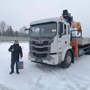 JAC N180<br />Shimei KTS-SK8E5 (8т)<br />Борт алюминиевый (8,2х2,54х0,6 м)<br />14.01.2025