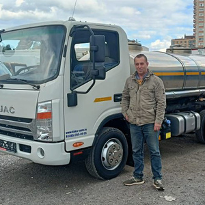 JAC N90<br />Автоцистерна (2 секции) 5 куб. м.<br />Плотность жидкости до 1,03 г/см³<br />28.08.2025