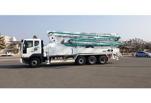 АВТОБЕТОНОНАСОС KCP 43ZX5170 НА ШАССИ DAEWOO DV11K