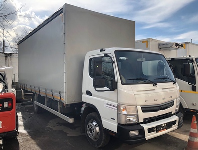 Mitsubishi Fuso TF 8.55K Евро 5, БОРТ тент, сдв. крыша-штора (7,0м)