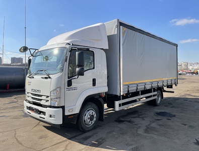 ISUZU FSR34-N (12т) БОРТ-ТЕНТ СДВИЖНЫЕ ШТОРЫ И КРЫША (6,5м)