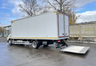ИЗОТЕРМИЧЕСКИЙ ФУРГОН JAC N120L 7,4×2,6×2,5м ГИДРОБОРТ