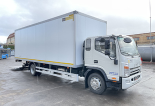 ИЗОТЕРМИЧЕСКИЙ ФУРГОН JAC N120L 7,4×2,6×2,5м ГИДРОБОРТ