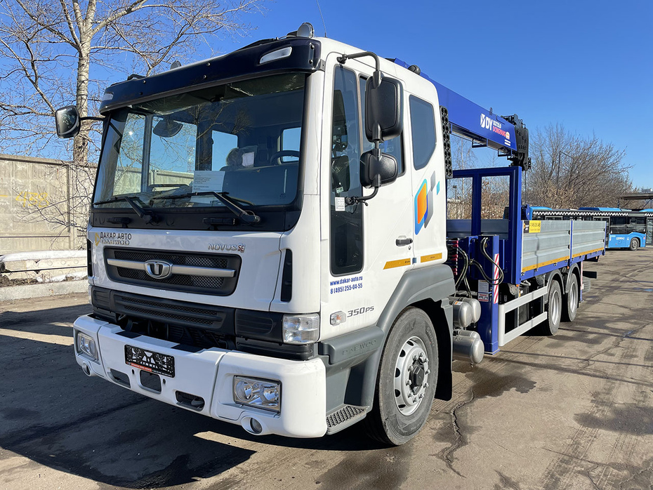 DAEWOO NOVUS 6×4 (31 т) С КМУ DONGYANG SS 2725 LB (12 т)