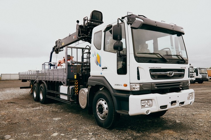 DAEWOO NOVUS DV11K КМУ HIAB 190TM