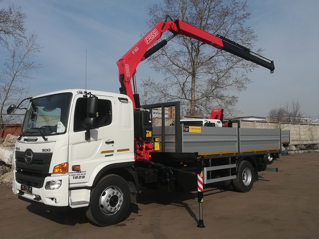 HINO 500 P7A КМУ FASSI F155.A.0.22 (6т)