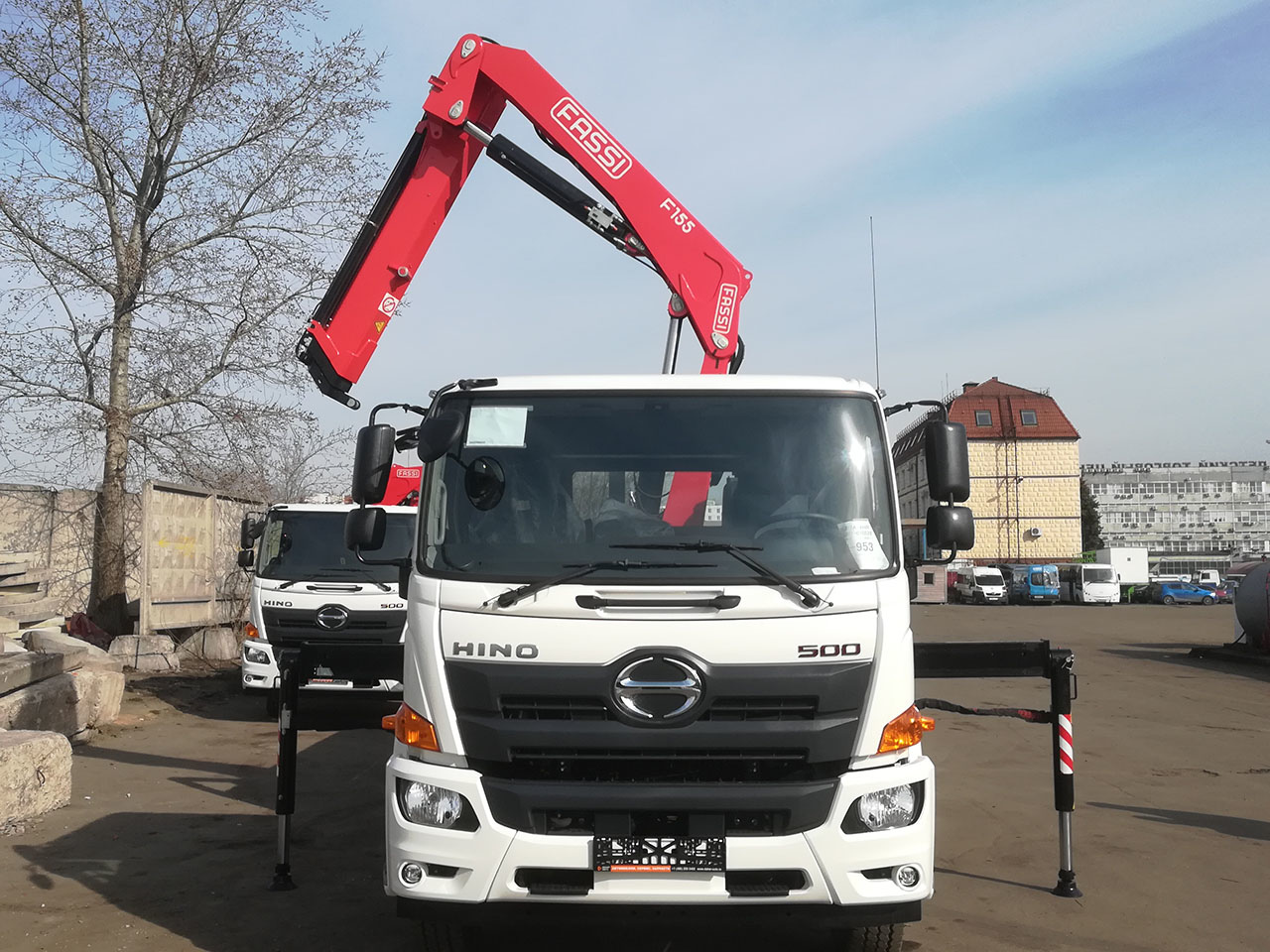 HINO 500 P7A КМУ FASSI F155.A.0.22 (6т)