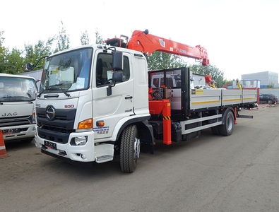 КРАН-МАНИПУЛЯТОР KANGLIM KS1256 GII НА БАЗЕ ШАССИ HINO 500