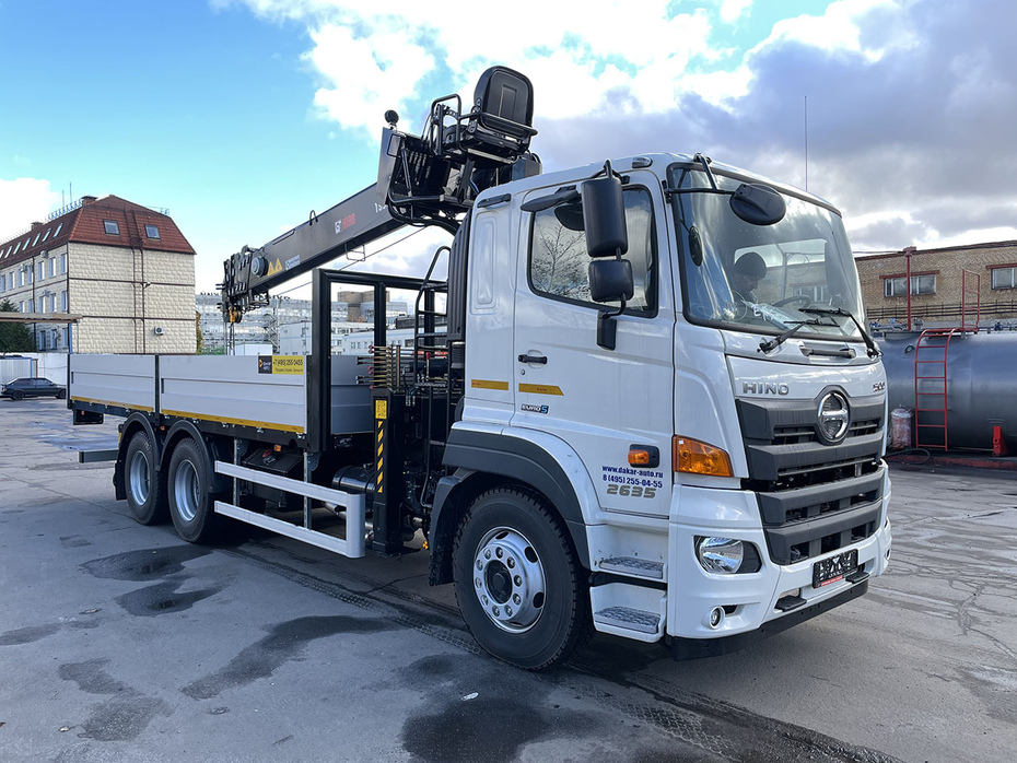 HINO 500 N7A (26т) КМУ HIAB 190 TM (8т) МИНУСОВОЙ