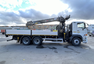 HINO 500 N7A (26т) КМУ HIAB 190 TM (8т) МИНУСОВОЙ
