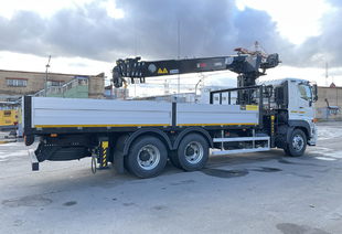 HINO 500 N7A (26т) КМУ HIAB 190 TM (8т) МИНУСОВОЙ