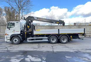 HINO 500 N7A (26т) КМУ HIAB 190 TM (8т) МИНУСОВОЙ