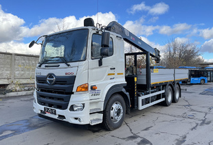 HINO 500 N7A (26т) КМУ HIAB 190 TM (8т) МИНУСОВОЙ