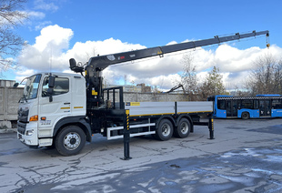 HINO 500 N7A (26т) КМУ HIAB 190 TM (8т) МИНУСОВОЙ