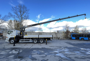HINO 500 N7A (26т) КМУ HIAB 190 TM (8т) МИНУСОВОЙ