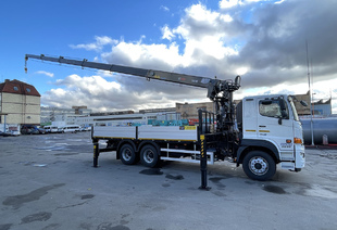 HINO 500 N7A (26т) КМУ HIAB 190 TM (8т) МИНУСОВОЙ