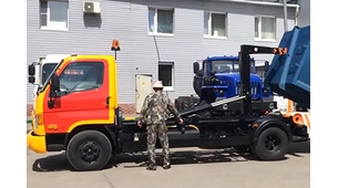 Мультилифт KROMANN S5S.35.1 на шасси Hyundai HD-78 в Дакар-Авто