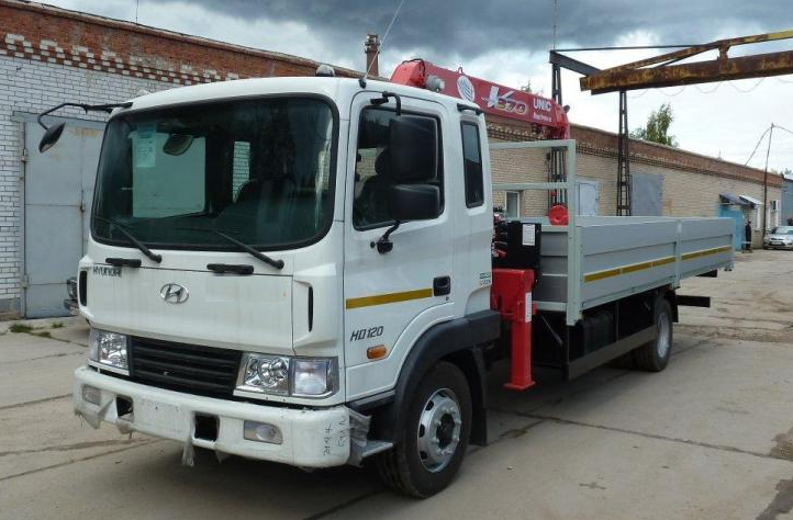 HYUNDAI HD120 С КМУ UNIC URV-504