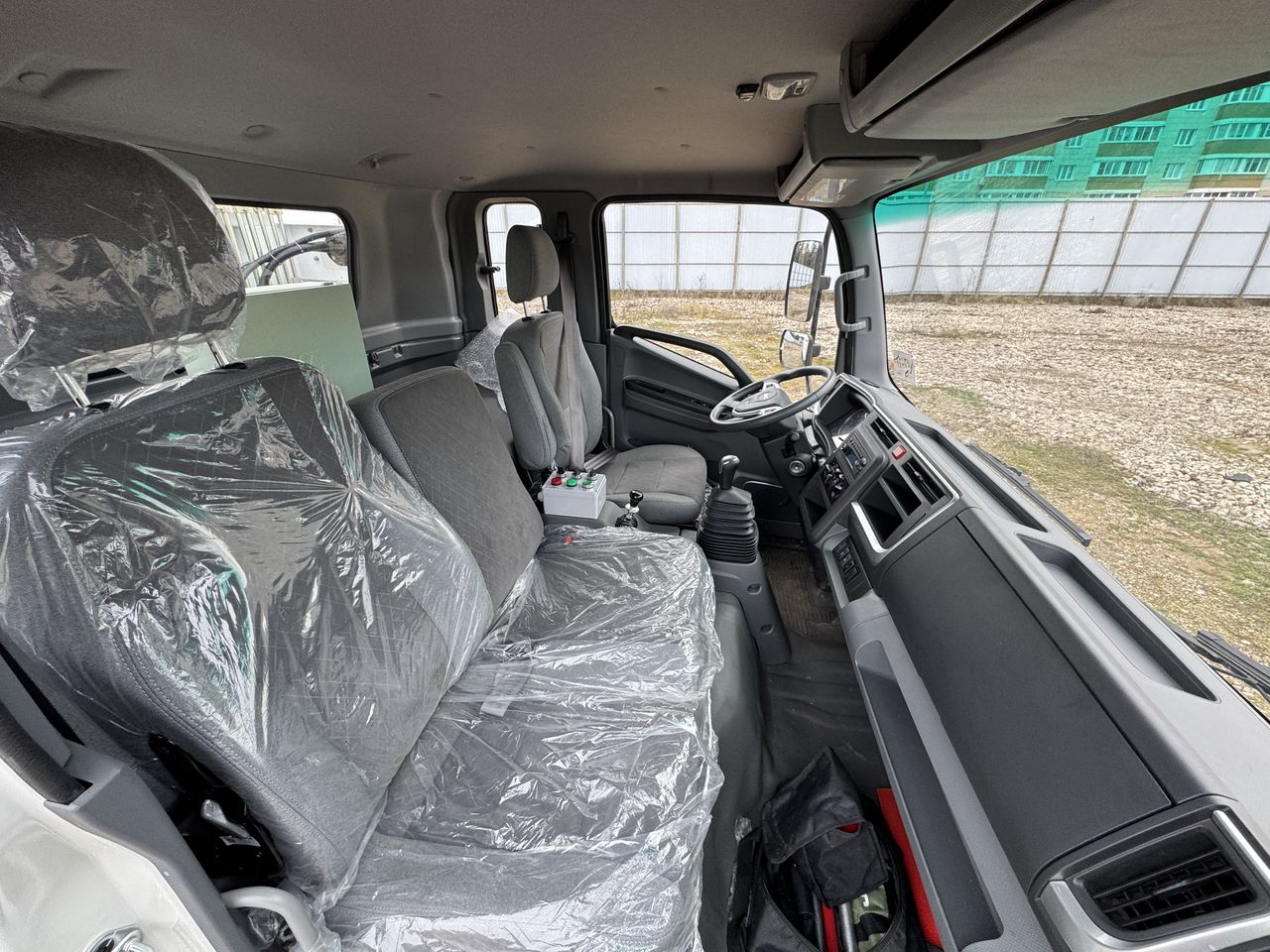 JAC N120 FULONGMA мусоровоз салон