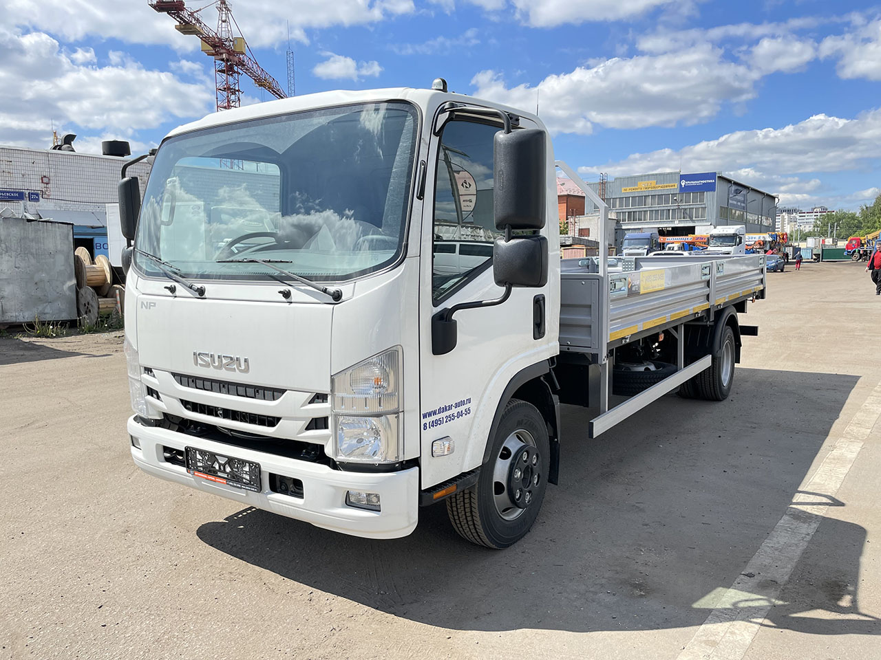 ISUZU ELF 7.5 (NPR75LL) БОРТОВАЯ ПЛАТФОРМА 5,1×2,2×0,4 м