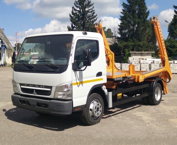 Mitsubishi Fuso FE85DE бункеровоз 8 м³ (FB-85,телескоп)