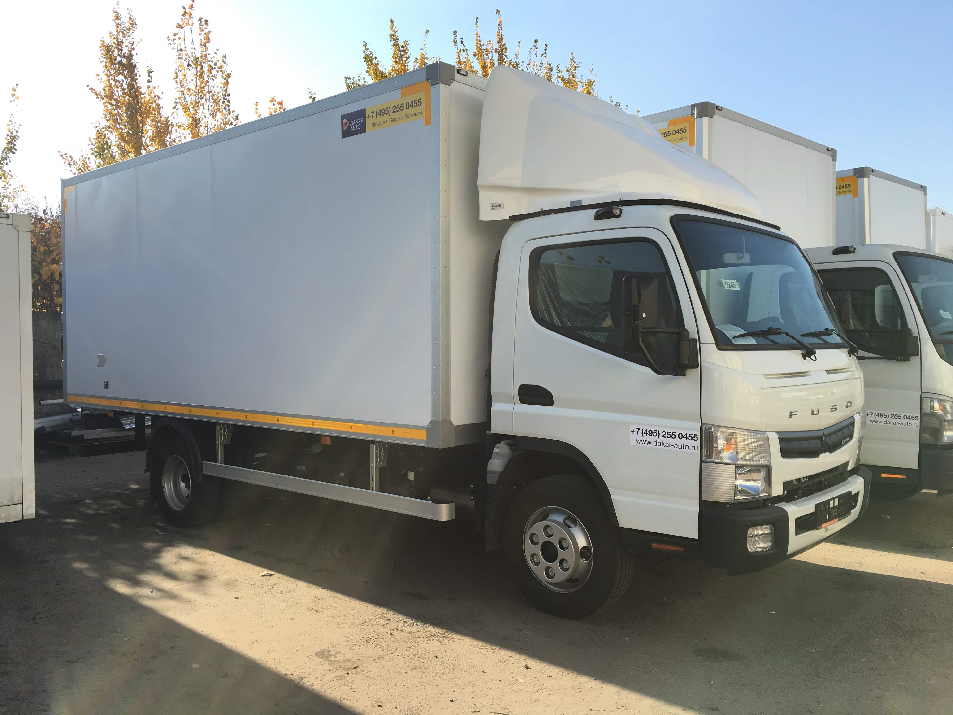 Изотермические фургоны Mitsubishi FUSO в Москве по низким ценам. Купить  изотермический Фусо Кантер.