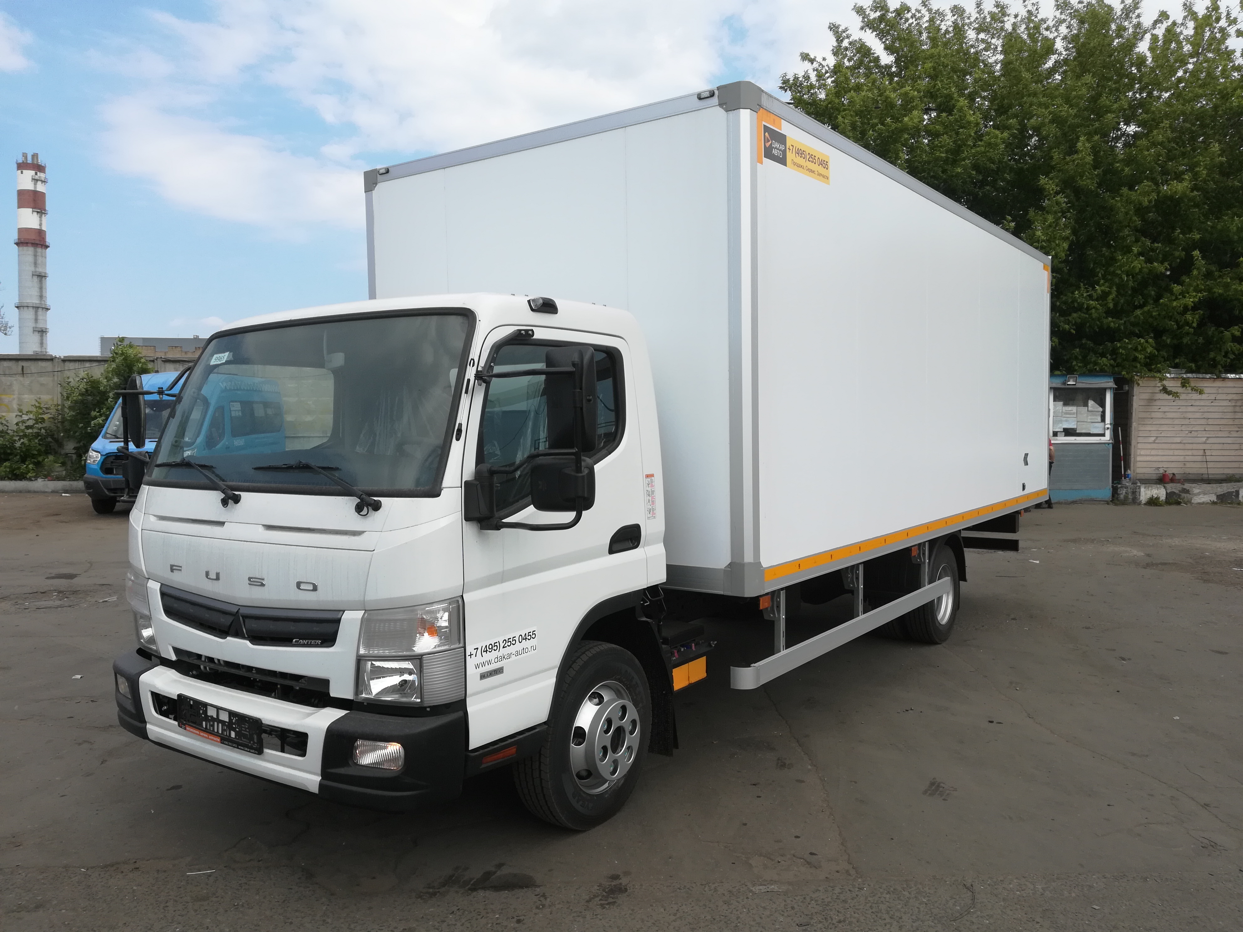 Изотермический фургон Mitsubishi FUSO CANTER TF 8.55, 6,5х2,3х2,2 м