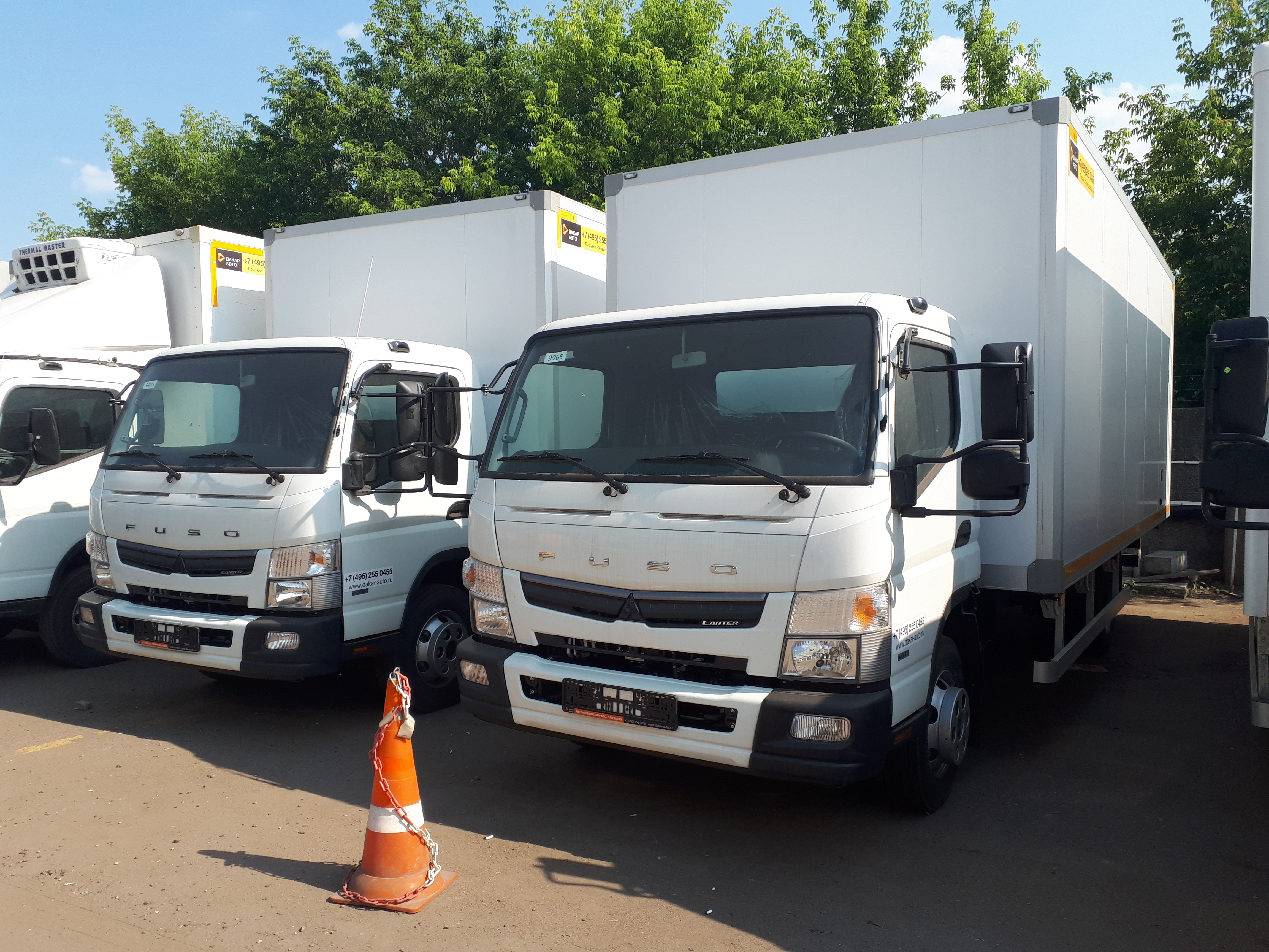 Изотермический фургон Mitsubishi FUSO CANTER TF 8.55, 4,6х2,3х2,2 м