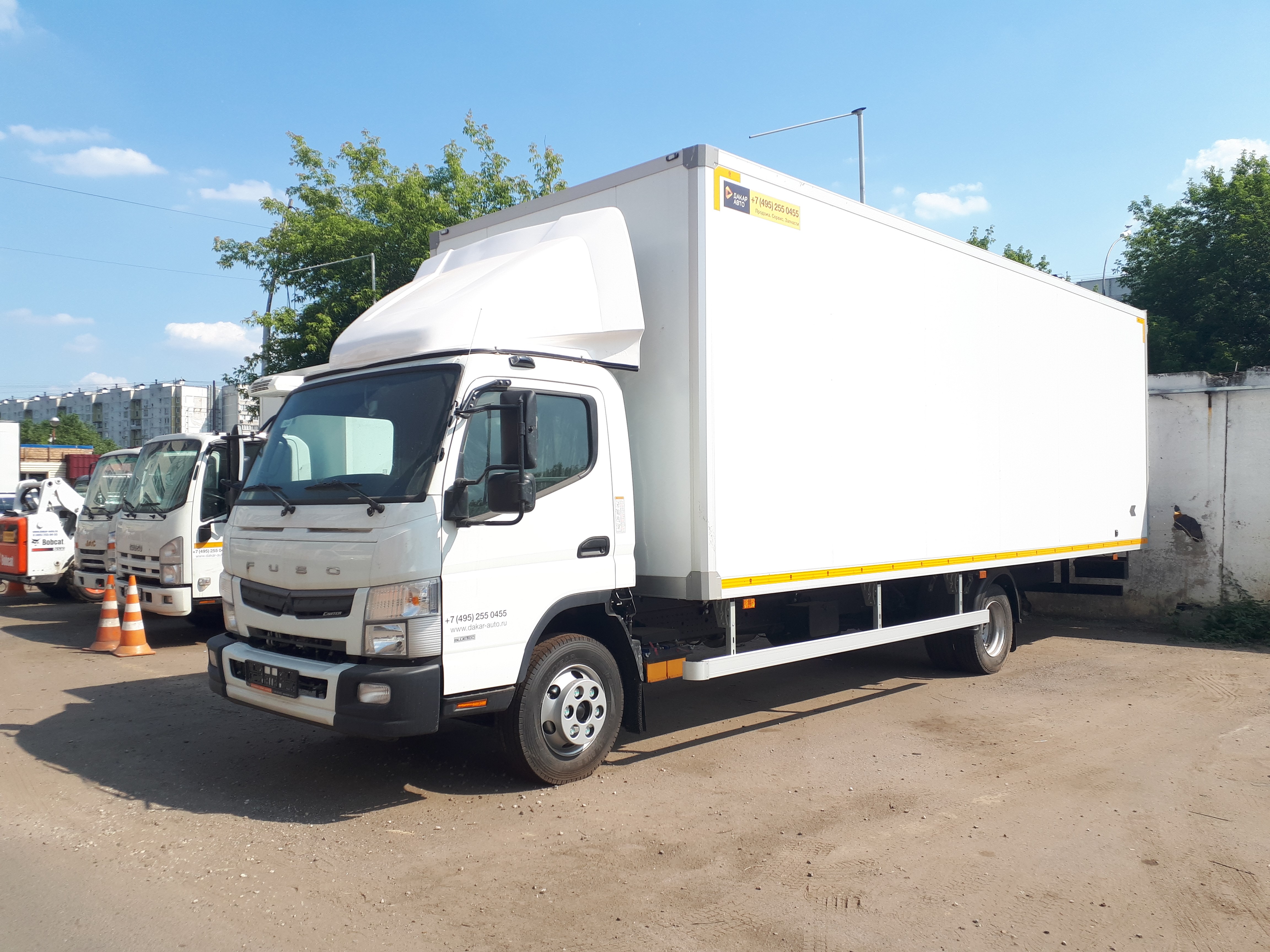 Изотермический фургон Mitsubishi FUSO CANTER TF 8.55, 6,7х2,3х2,2 м