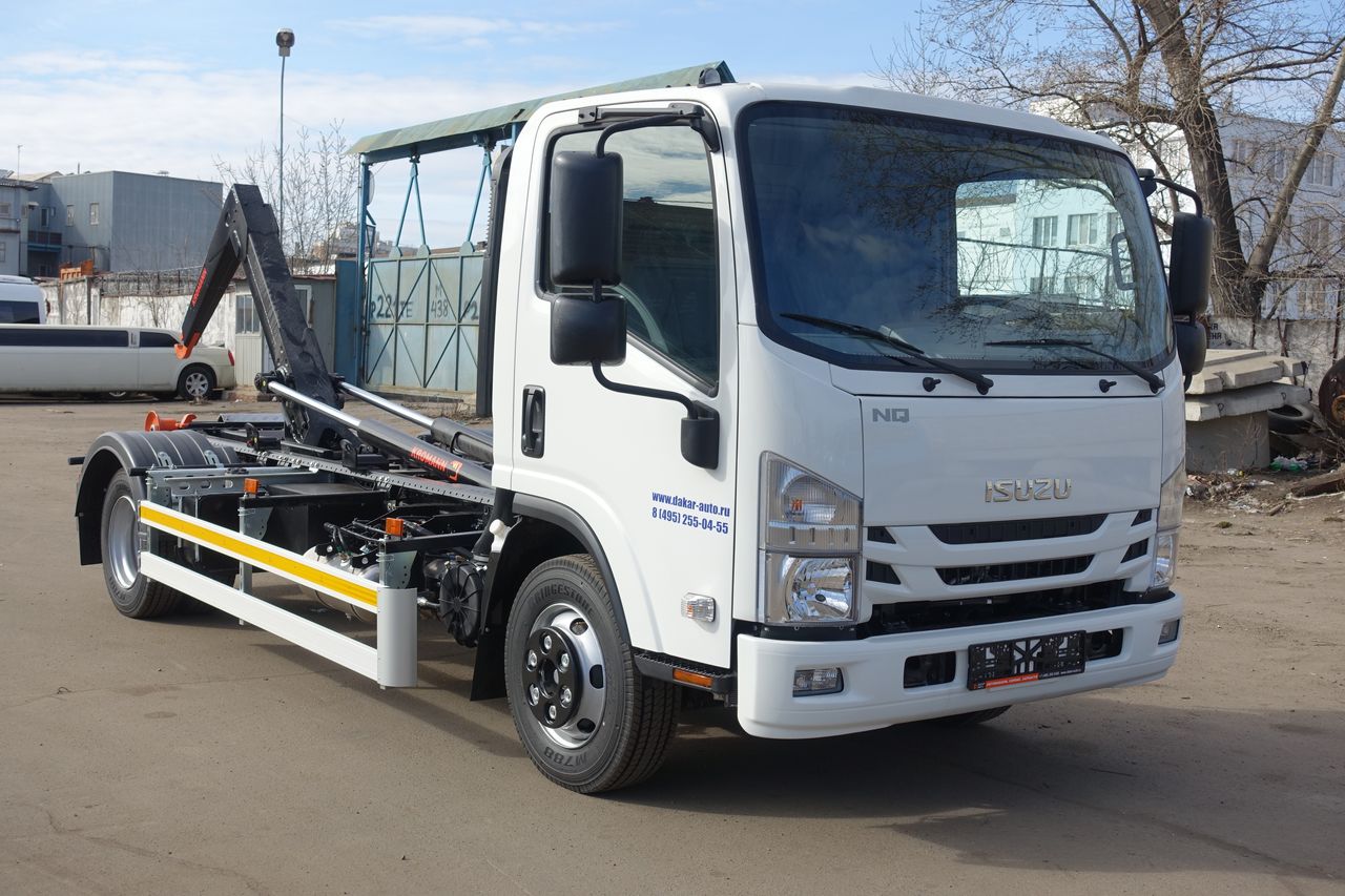 ISUZU ELF 9.5 (NQR 90) ПОГРУЗЧИК KROMANN LIFT S5S