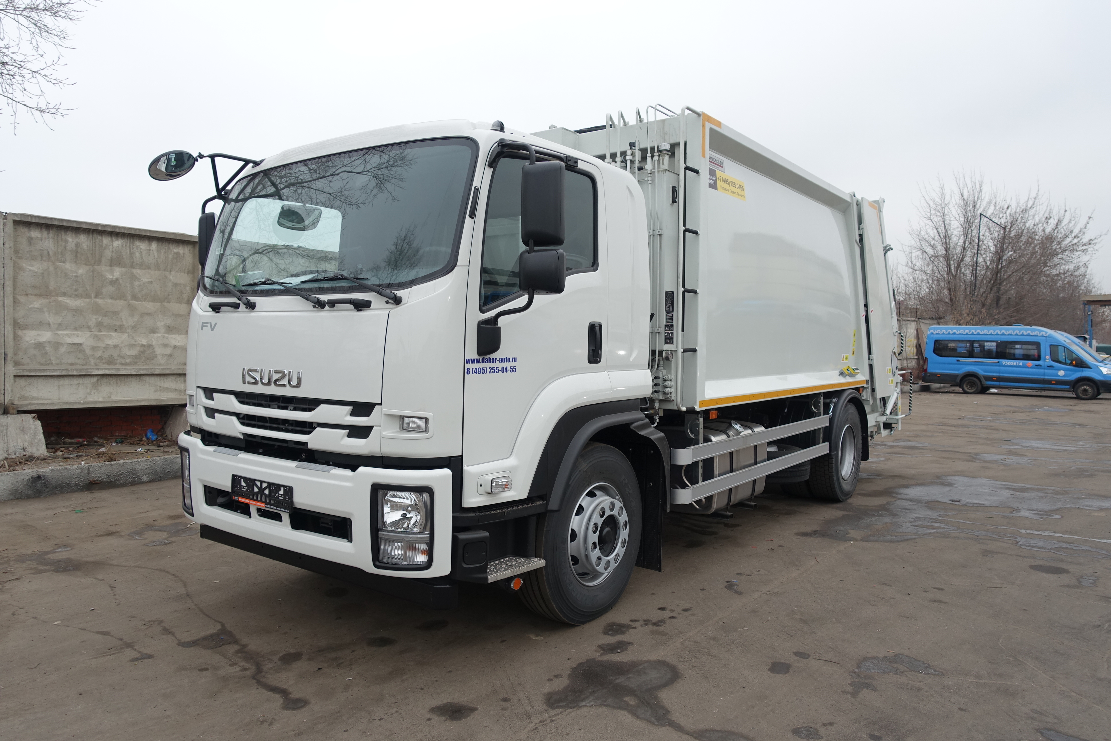 Isuzu FVR34UL-M МУСОРОВОЗ KATMERCILER S-16 (16 м³)