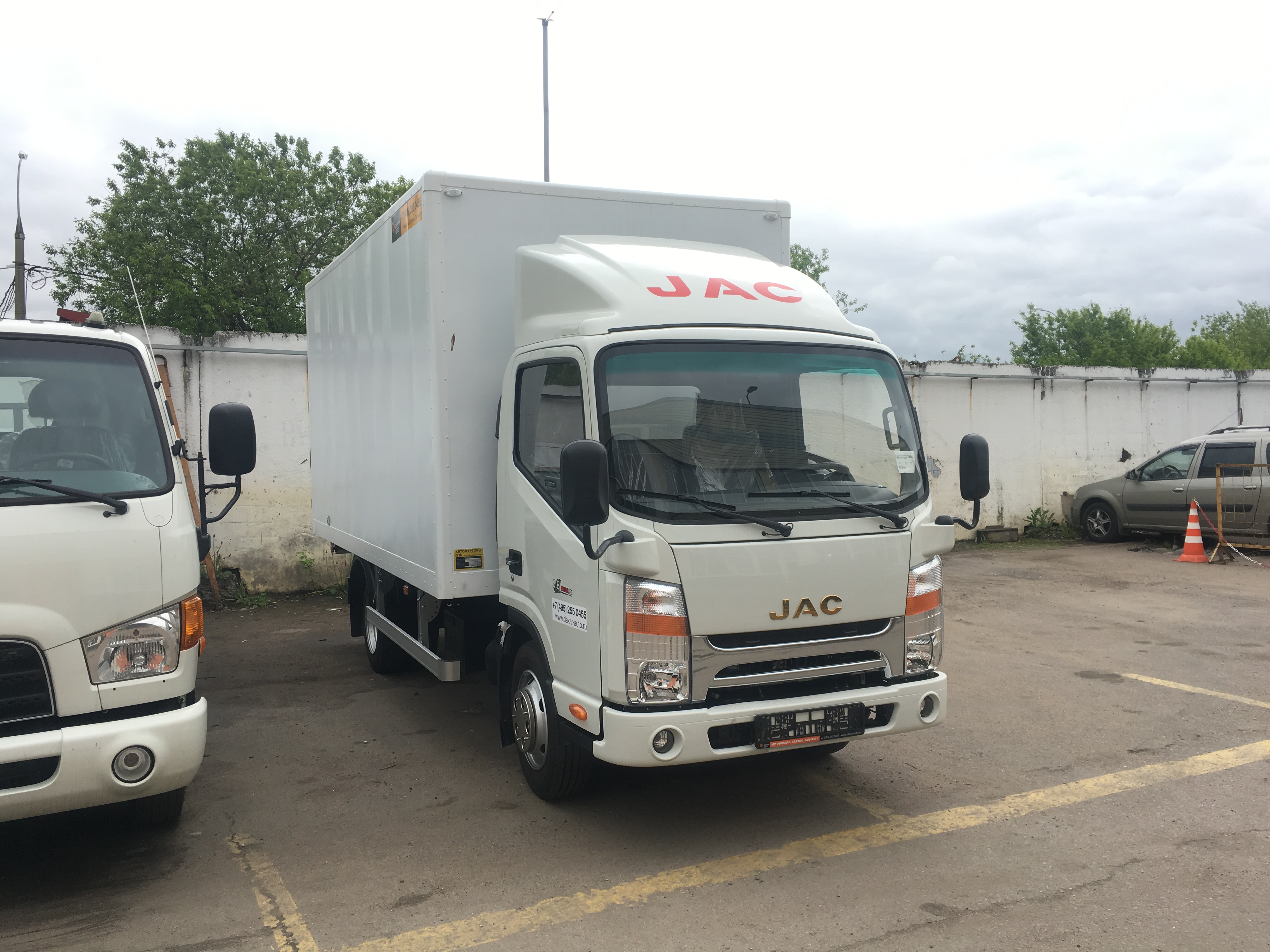 ПРОМТОВАРНЫЙ ФУРГОН JAC N56 (4,4x2,2x2,2 м)