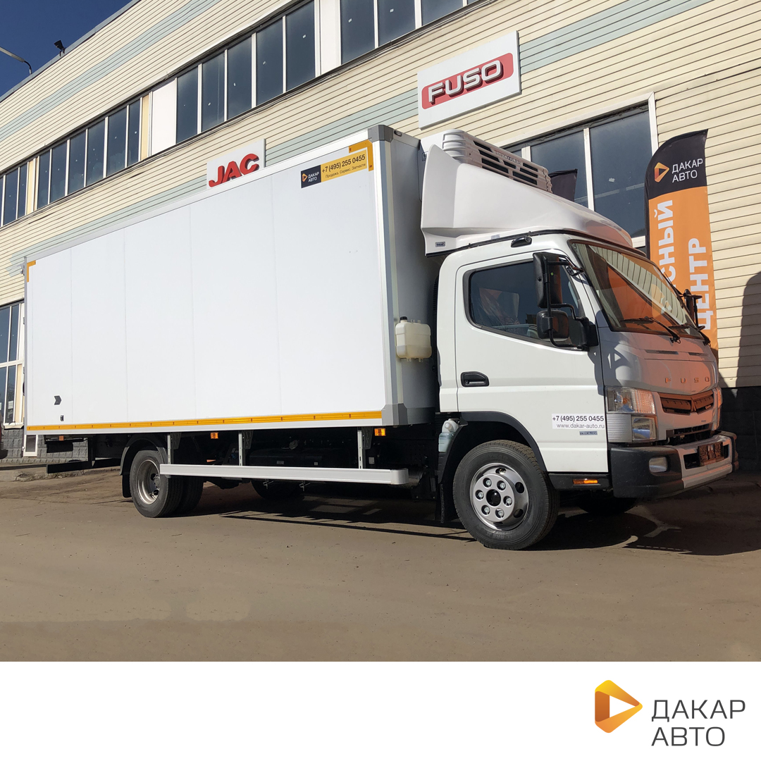 Рефрижератор на базе MITSUBISHI FUSO CANTER TF 8.55, 6,2х2,55х2,3 м
