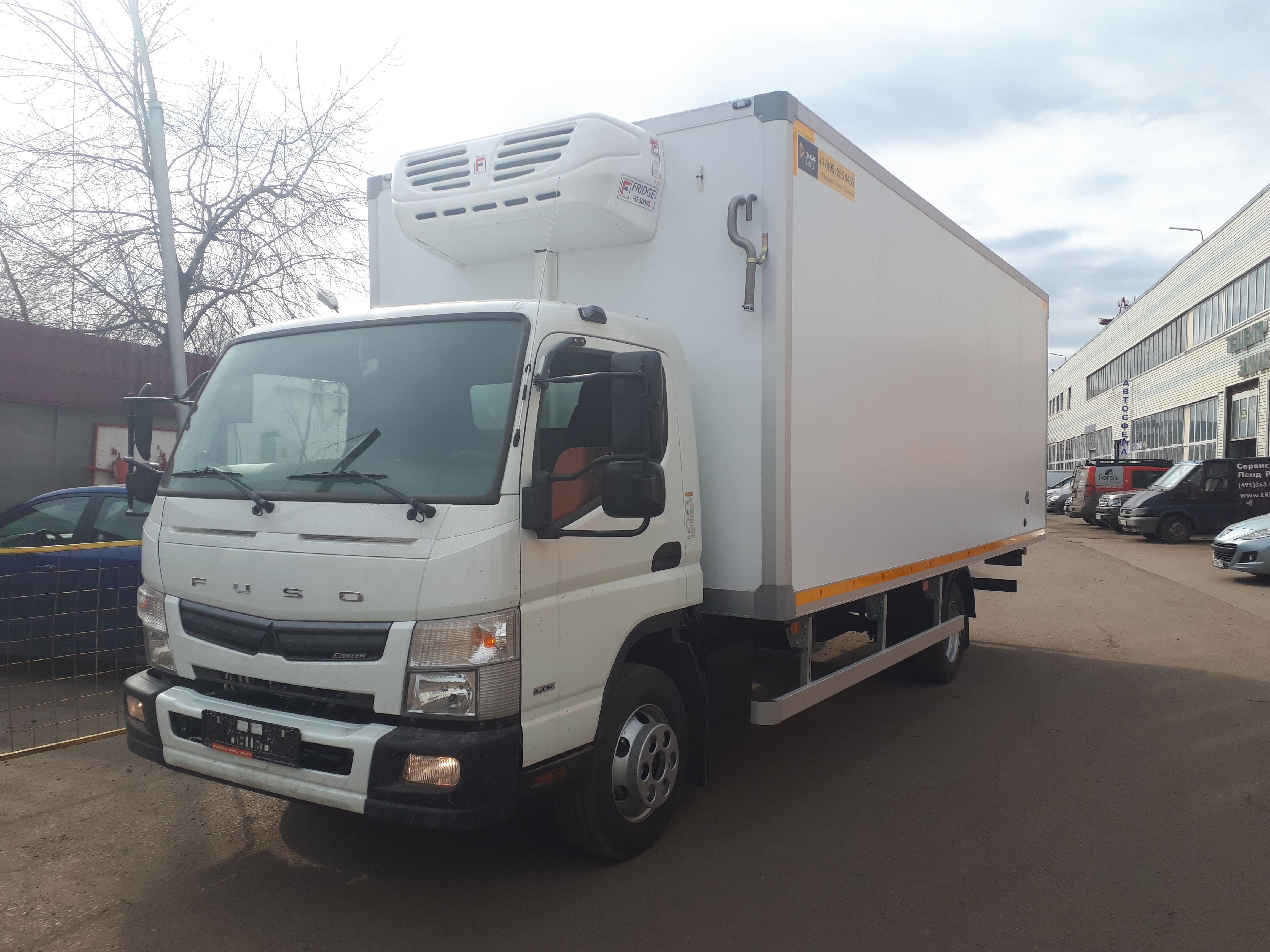 Рефрижератор на базе MITSUBISHI FUSO CANTER TF 8.55, 5,2х2,3х2,2 м